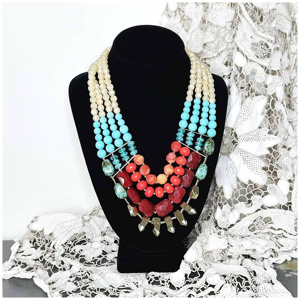 Anthro “Quimera Layered Necklace”